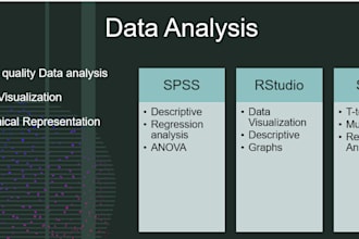 do data analysis in spss, r studio, python, stata, matlab