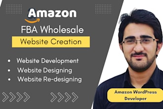 amazon wholesale website design and  development