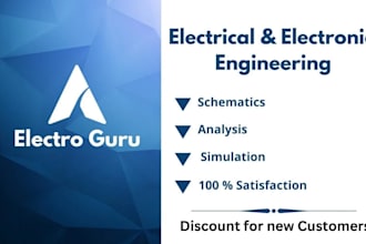 do circuit analysis, circuit design, electrical engineering