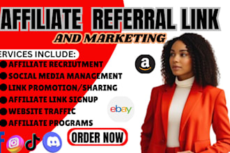 affiliate marketing link promotion clickbank affiliate referral link promotion