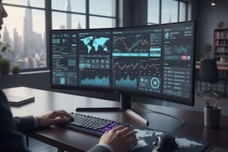 create dynamic site with interactive UI, advanced features