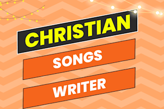 write hindi christian songs
