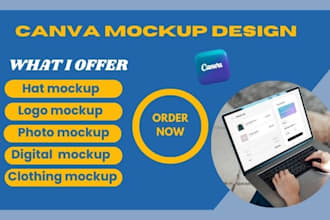 design hat clothing logo photo digital mockups for generating sales