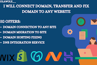 fix dns, office365, connect domain, fix and transfer any domain on gohighlevel