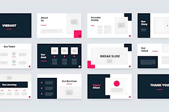 design powerpoint presentation slides, google slides and pitch deck