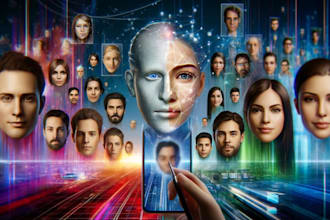 develop custom ai face swapping, image generator website and ai app development