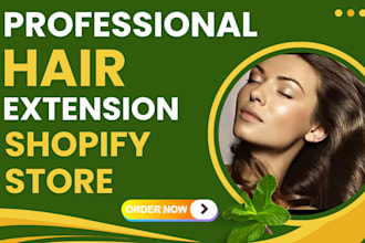 hair extension shopify store hair extension store spa beauty cosmetics website