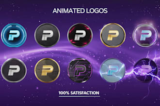 create animated icon,logo,pfp,banner gif for discord