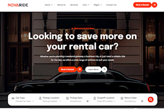 build you taxi booking website for your taxi business