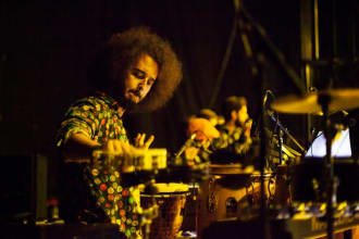 record complete percussion kit