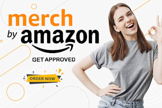 create your account in amazon merch on demand