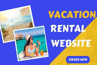 design property management website vacation rental website hotel booking website