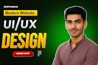 do figma website design, figma website, ui ux design, mockups, prototypes