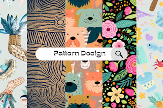 design seamless repeat vector pattern for anything