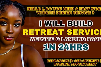 wordpress retreat website retreat vacation landing page wellness retreat website