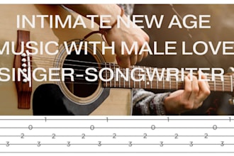 create intimate new age music male love singer songwriter dubstep hit music
