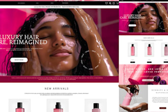 skincare website organic skincare website skincare shopify store beauty website