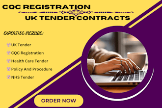 create winning UK homecare tender, healthcare bids, cqc registration, nhs tender