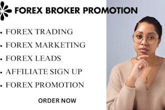 do organic forex broker promotion forex leads forex marketing forex trading