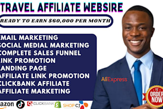 boost your clickbank amazon or travel affiliate link with high converting funnel