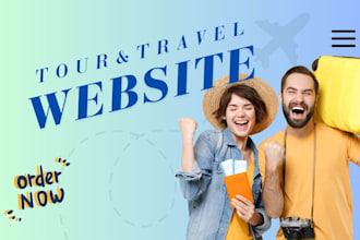 design or redesign your travel website travel agency website and tour website