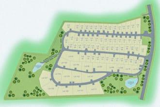 render your plat map, site plan, master plan, subdivision