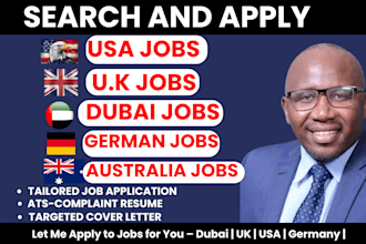 apply to job in top companies in the UK USA dubai germany japan sweden australia