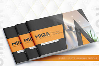 design professional brochure, business brochure