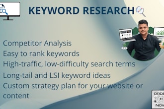 keyword research and competitor analysis for google ranking