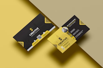 create corporate business card logo design template