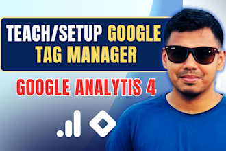 setup or fix google ads conversion tracking, analytics 4 via GTM