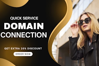 connect your domain to shopify, google sites and any website