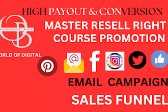 promote master resell rights, master resell right,