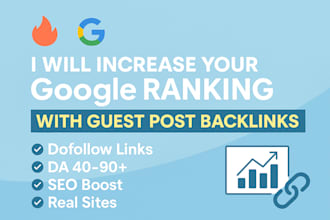 increase your google ranking with guest post backlinks