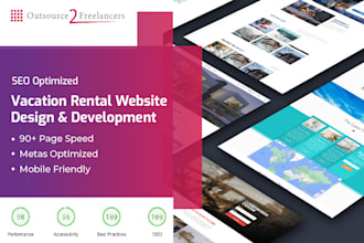 create real estate website design, direct booking wordpress website development