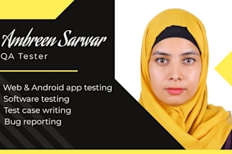 do QA test software web and mobile apps for bugs functionality and usability