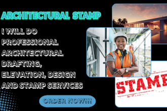 do professional architectural drafting, elevation, design and stamp services