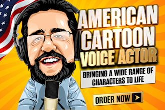 voice your webtoon video game cartoon animation or disney style project