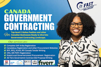 sap ariba, write rfp rfq tender bid proposal to win canada government contract