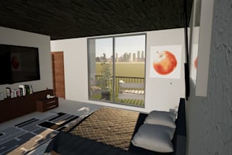 generate renders and virtual tours, I adapt to interiors and exteriors