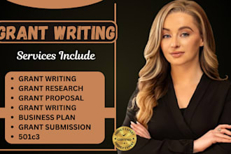research grant, grant proposals , 501c3 grant, grant application, business plan
