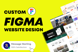 figma website design website UI UX, figma landing page, figma design website