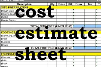 do material take off, quantity takeoff construction cost