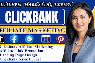 do clickbank affiliate marketing sales funnel, MLM link promotion,amazon website