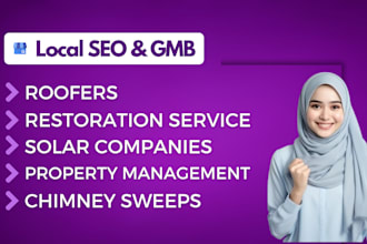 do local SEO for restoration, roofers, solar companies chimney sweeps businesses