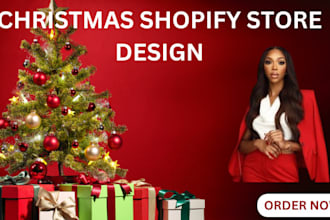 design christmas store christmas shopify store christmas dropshipping store