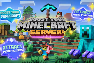 minecraft server promotion, server advertisement to get active players