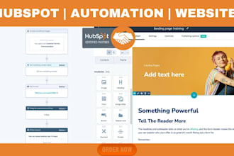 create hubspot forms landing pages website, figma to hubspot, hubspot automation
