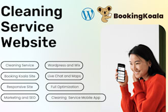 booking koala cleaning website cleaning service booking website bookingkoala