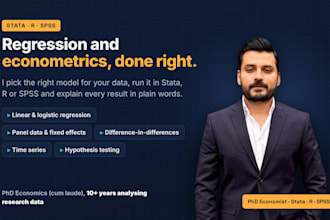 do statistical data analysis, regression and econometrics in stata, r, spss